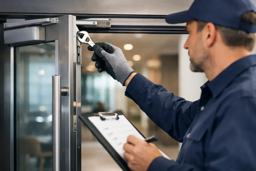 Commercial Door Preventive Maintenance Checklist