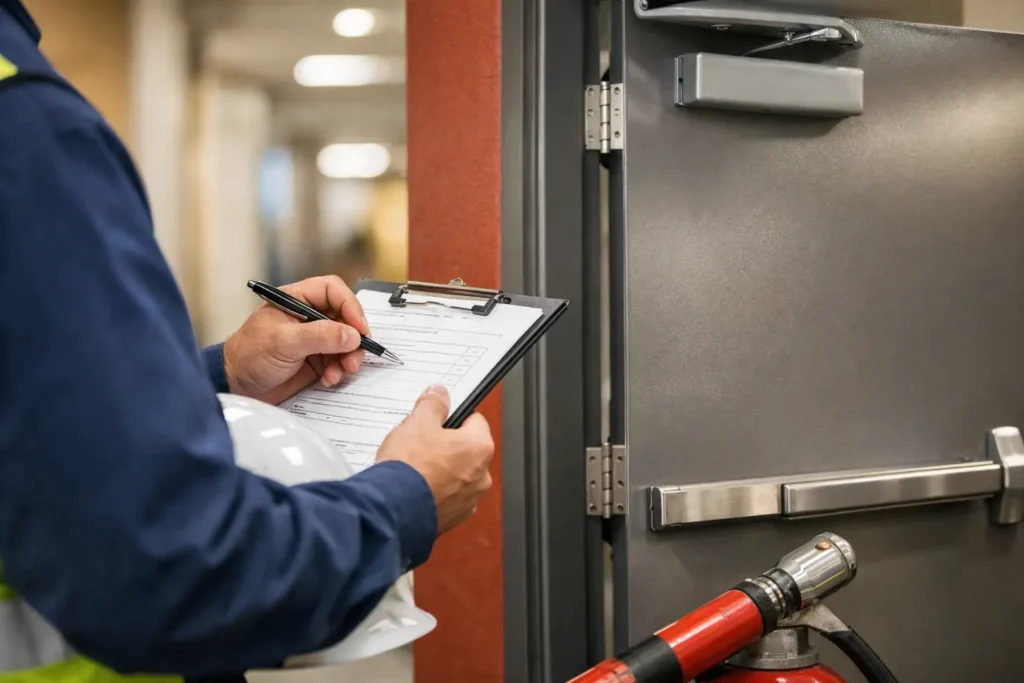 Fire Rated Door Inspection Requirements for Facilities