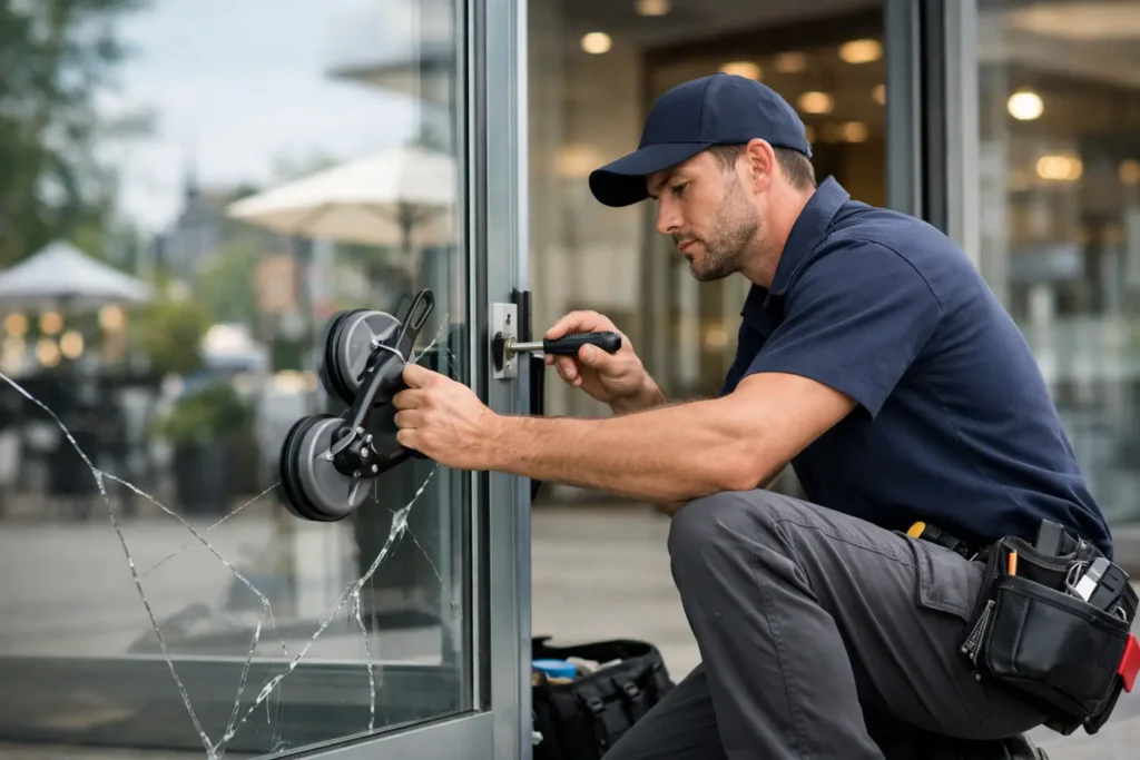 Storefront Glass Door Repair That Reduces Downtime