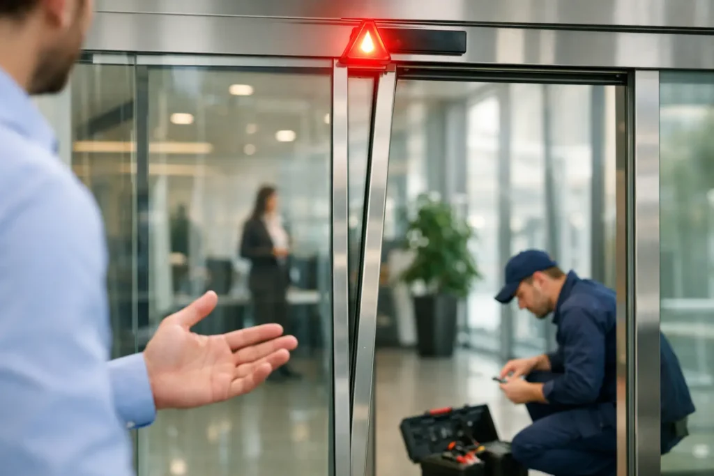 What Causes Automatic Door Failures at Work?